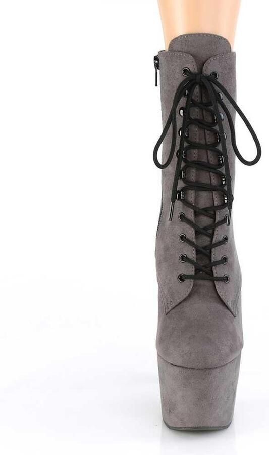 Pleaser Plateau Laarzen Paaldans schoenen 35 Shoes ADORE 1020FS Paaldans schoenen Grijs