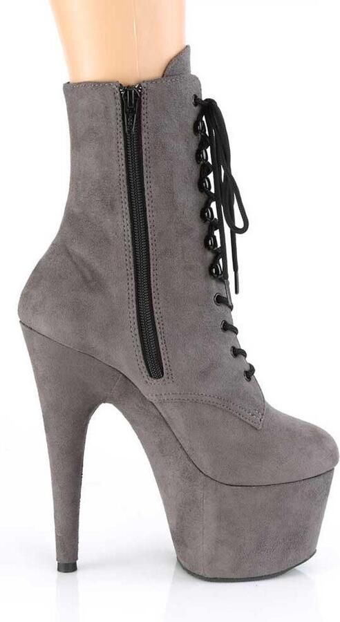 Pleaser Plateau Laarzen Paaldans schoenen 35 Shoes ADORE 1020FS Paaldans schoenen Grijs - Foto 2