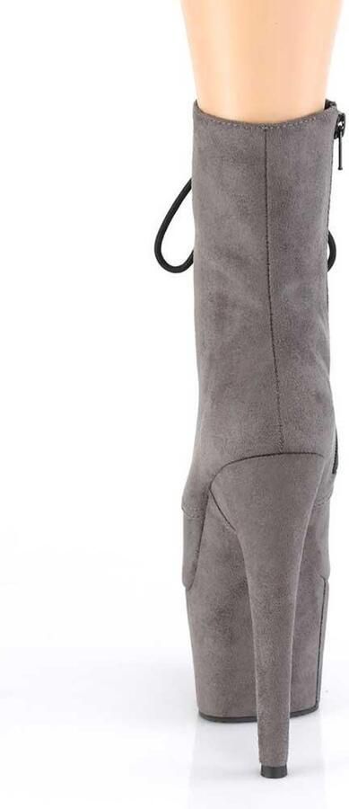 Pleaser Plateau Laarzen Paaldans schoenen 35 Shoes ADORE 1020FS Paaldans schoenen Grijs - Foto 4