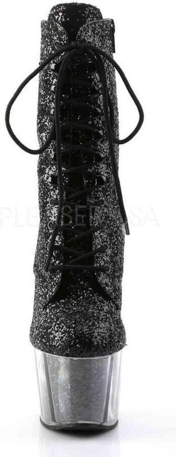 Pleaser Plateau Laarzen Paaldans schoenen 36 Shoes ADORE 1020G Paaldans schoenen Zwart - Foto 2