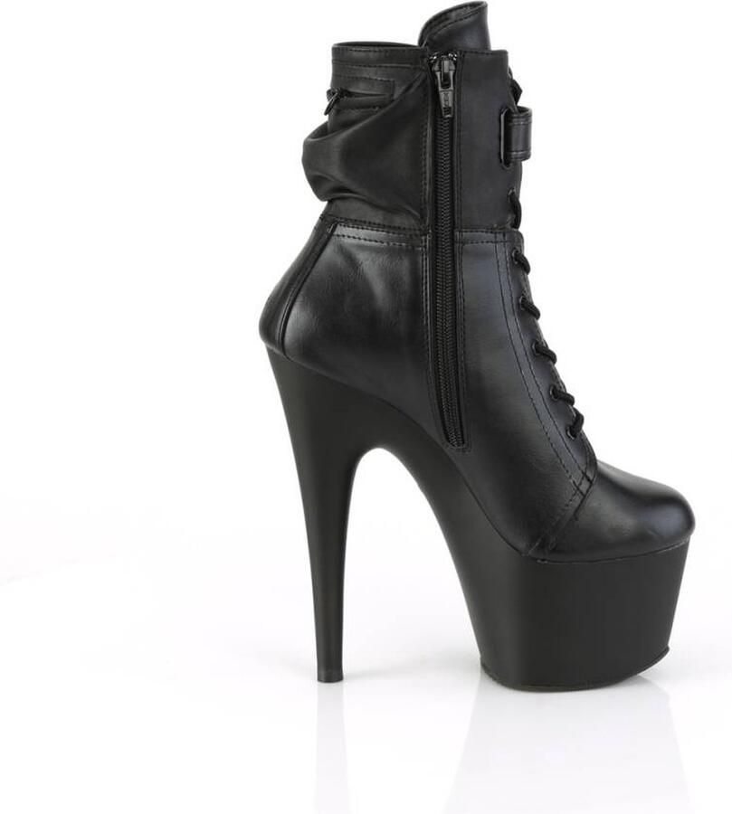 Pleaser Plateau Laarzen Paaldans schoenen 39 Shoes ADORE 1020POUCH Zwart