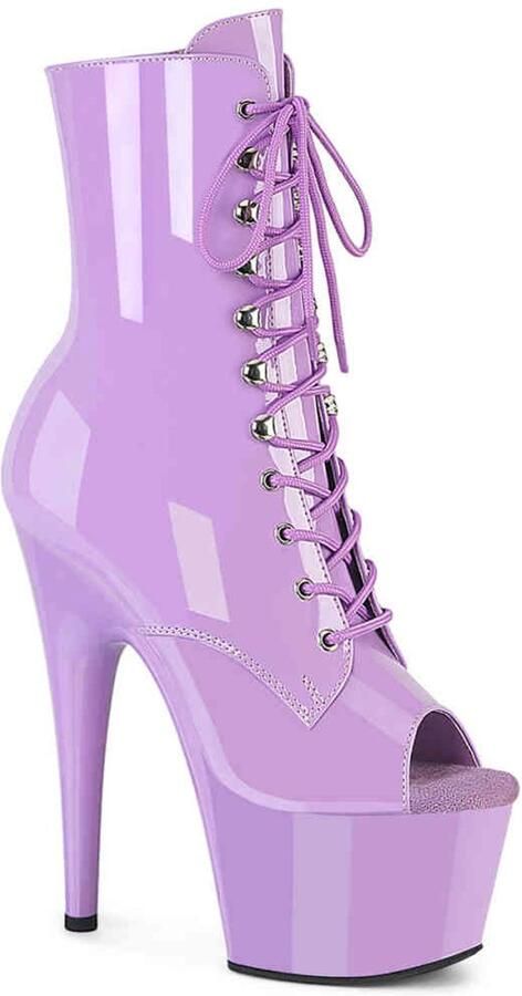 Pleaser ADORE-1021 Plateau Laarzen 39 Shoes Paars