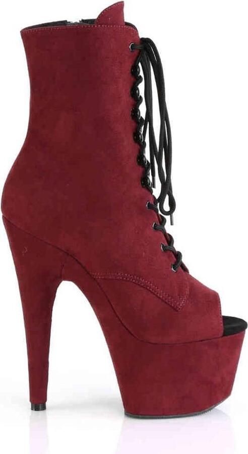 Pleaser Plateau Laarzen Paaldans schoenen 37 Shoes ADORE 1021FS Paaldans schoenen Rood - Foto 2