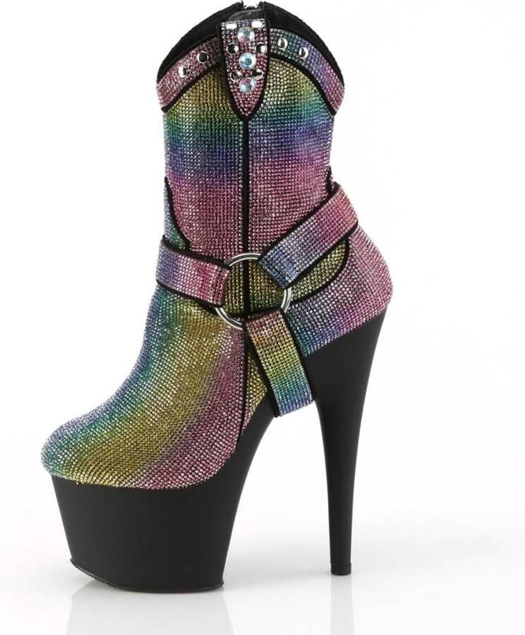 Pleaser ADORE-1029RS Plateau Laarzen Paaldans schoenen 40 Shoes Multicolours - Foto 4