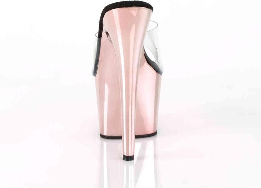 Pleaser Muiltjes 42 Shoes ADORE 701 Paaldans schoenen Roze Goudkleurig - Foto 5