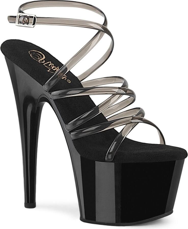 Pleaser ADORE-706 Sandaal met enkelband 39 Shoes Zwart