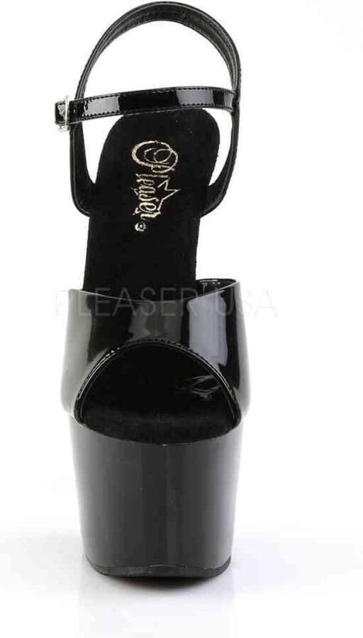 Pleaser ADORE-709 Sandaal met enkelband Paaldans schoenen Paaldans schoenen 44 Shoes Zwart - Foto 2