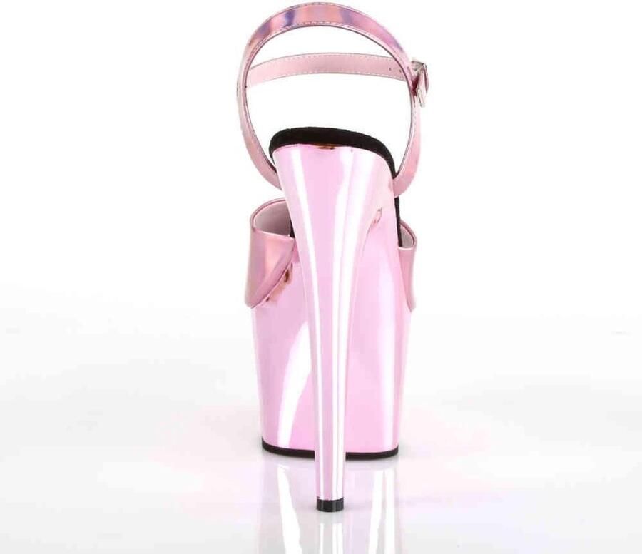 Pleaser ADORE-709HGCH Sandaal met enkelband Paaldans schoenen Paaldans schoenen 42 Shoes Roze - Foto 4