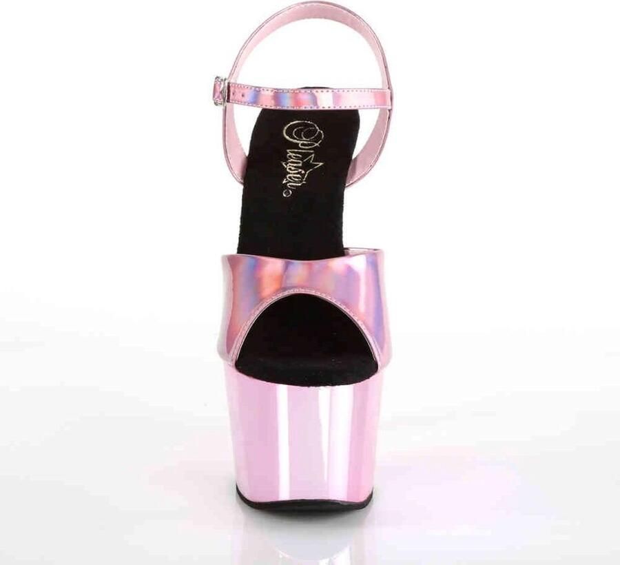 Pleaser ADORE-709HGCH Sandaal met enkelband Paaldans schoenen Paaldans schoenen 42 Shoes Roze