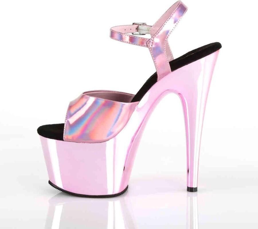 Pleaser ADORE-709HGCH Sandaal met enkelband Paaldans schoenen Paaldans schoenen 42 Shoes Roze - Foto 3