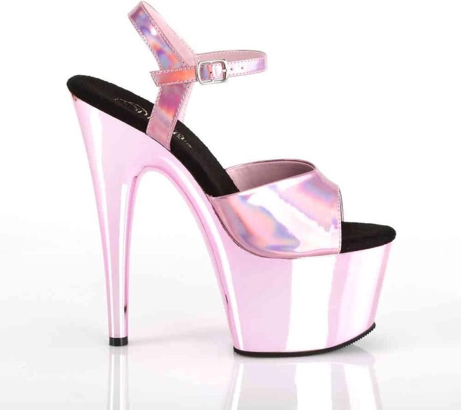 Pleaser ADORE-709HGCH Sandaal met enkelband Paaldans schoenen Paaldans schoenen 42 Shoes Roze - Foto 2