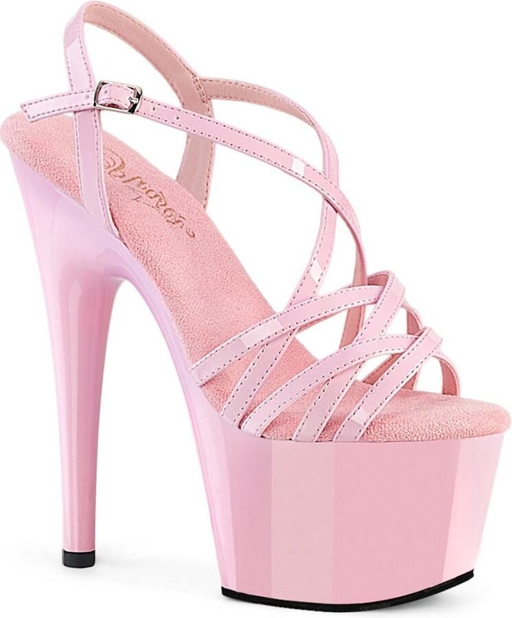 Pleaser ADORE-713 Sandaal met enkelband 38 Shoes Roze