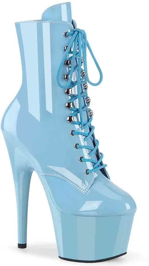 Pleaser ADORE1020 Plateau Laarzen Paaldans schoenen 42 Shoes Blauw