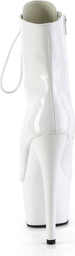Pleaser ADORE-1021 Plateau Laarzen Paaldans schoenen 35 Shoes Wit - Foto 4