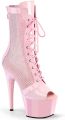Pleaser ADORE1048RSNT Plateau Laarzen 38 Shoes Roze - Roze