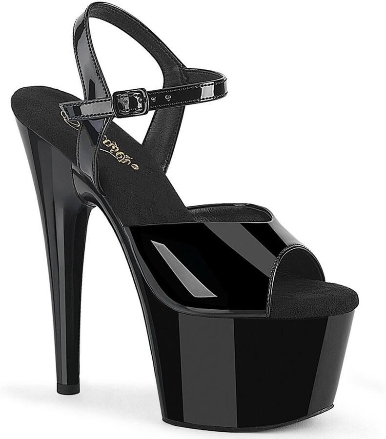 Pleaser ADORE709WR Sandaal met enkelband 39 Shoes Zwart