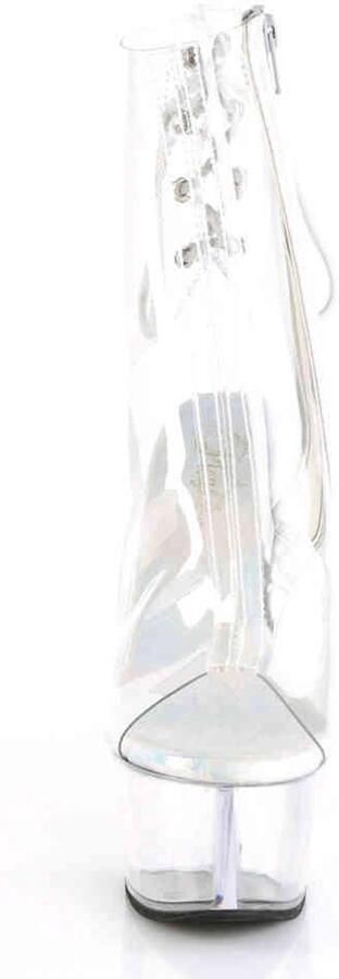 Pleaser Plateau Laarzen Paaldans schoenen 38 Shoes ASPIRE 1018C Paaldans schoenen Transparant - Foto 6