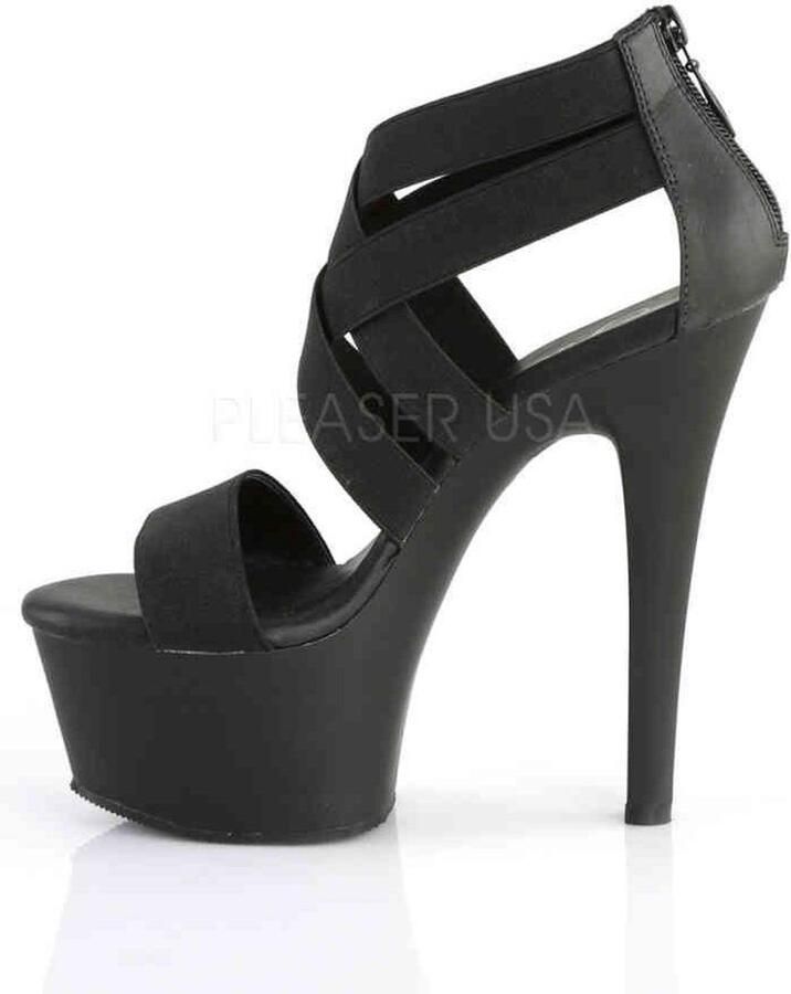 Pleaser Hoge hakken 41 Shoes ASPIRE 669 Zwart