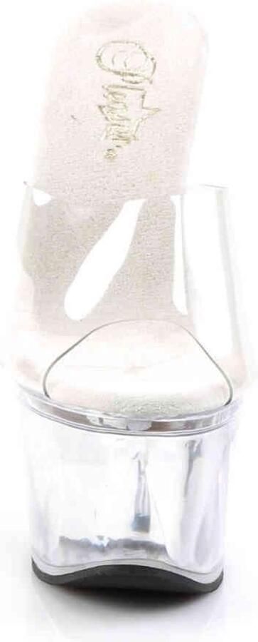 Pleaser Sleehakken 37 Shoes BEAU 601 Transparant Wit - Foto 4