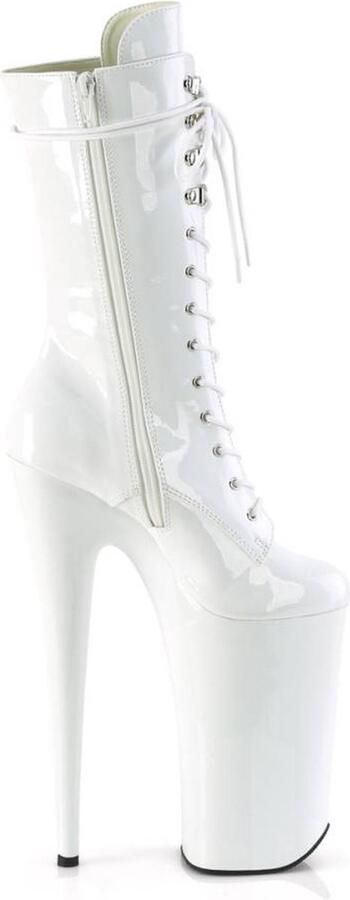 Pleaser BEYOND-1050 Plateau Laarzen 35 Shoes Wit - Foto 2