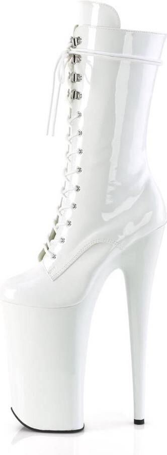 Pleaser BEYOND-1050 Plateau Laarzen 35 Shoes Wit - Foto 3