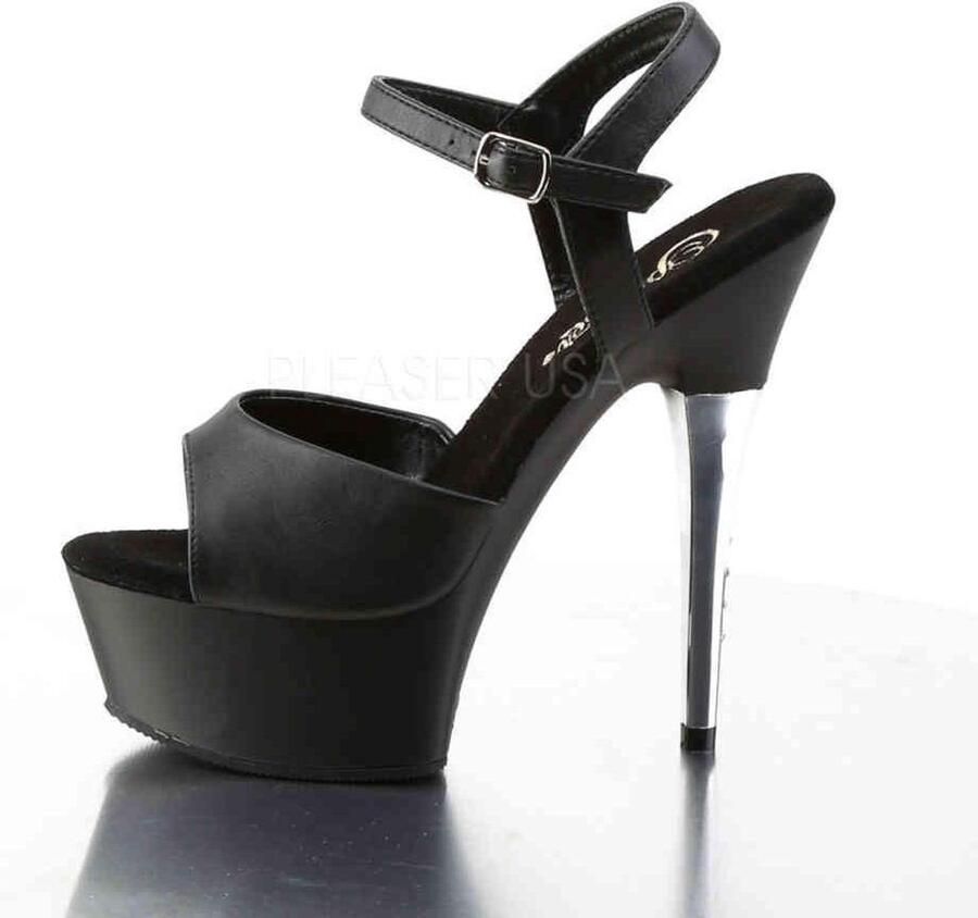 Pleaser = | CAPTIVA 609 | 6 Ankle Strap PF Sandal W RS On Heel