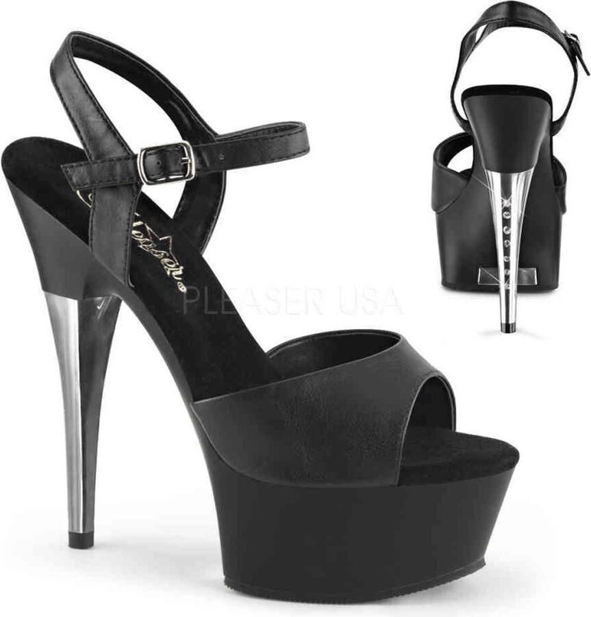 Pleaser = | CAPTIVA 609 | 6 Ankle Strap PF Sandal W RS On Heel - Foto 2