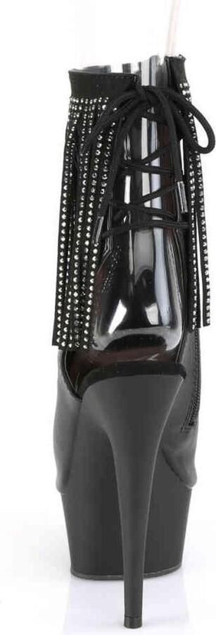 Pleaser Plateau Laarzen 42 Shoes DELIGHT 1018RSF Zwart - Foto 4
