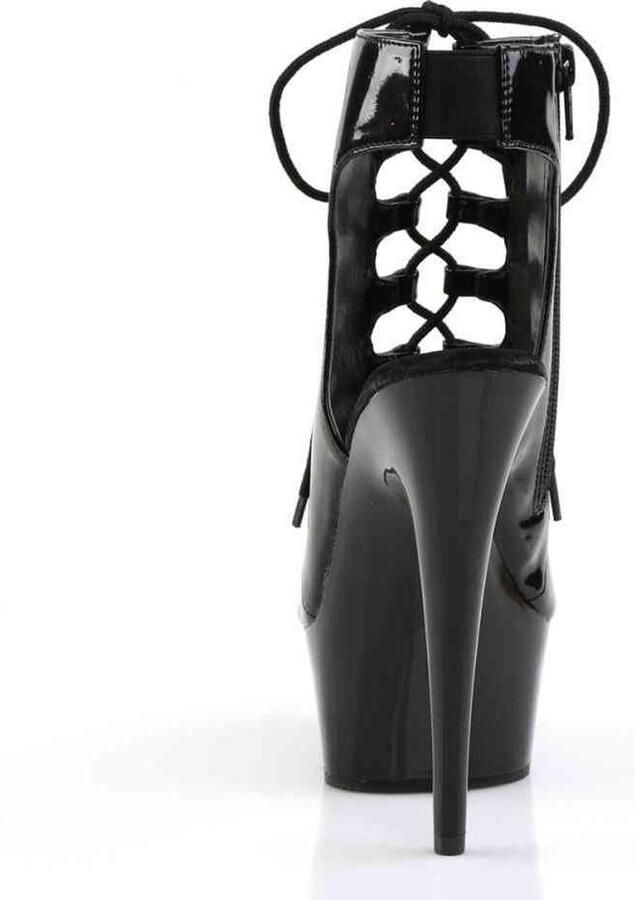 Pleaser Hoge hakken 35 Shoes DELIGHT 600 20 Zwart - Foto 4