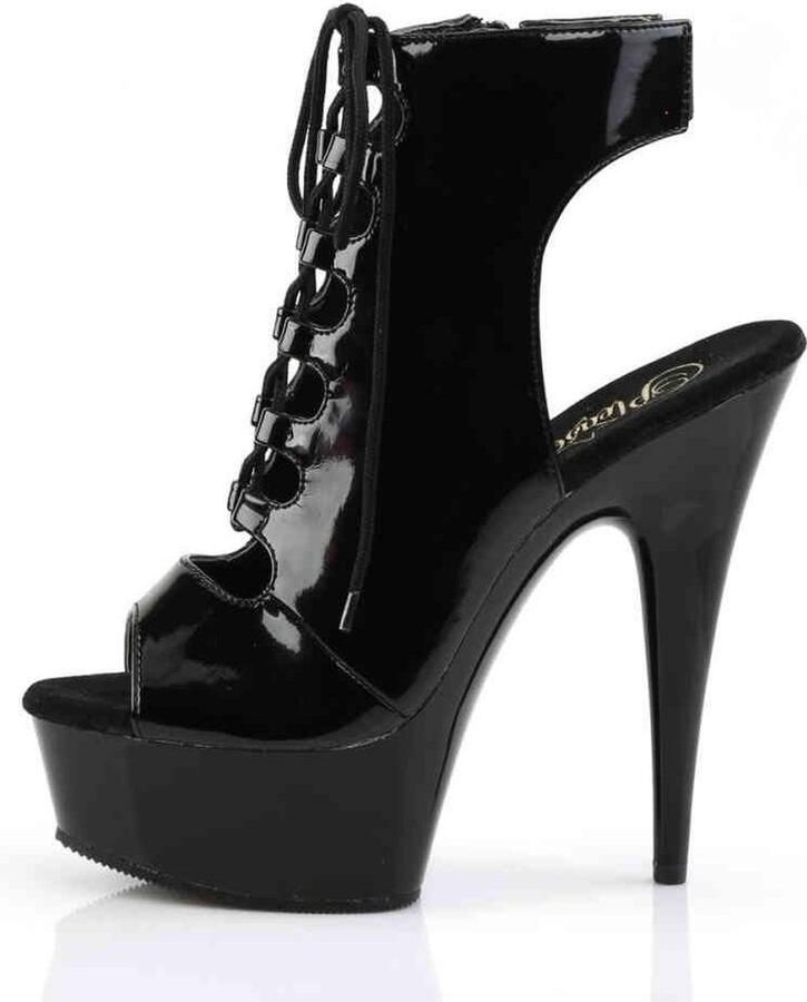 Pleaser Hoge hakken 35 Shoes DELIGHT 600 20 Zwart