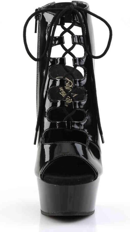 Pleaser Hoge hakken 35 Shoes DELIGHT 600 20 Zwart - Foto 5