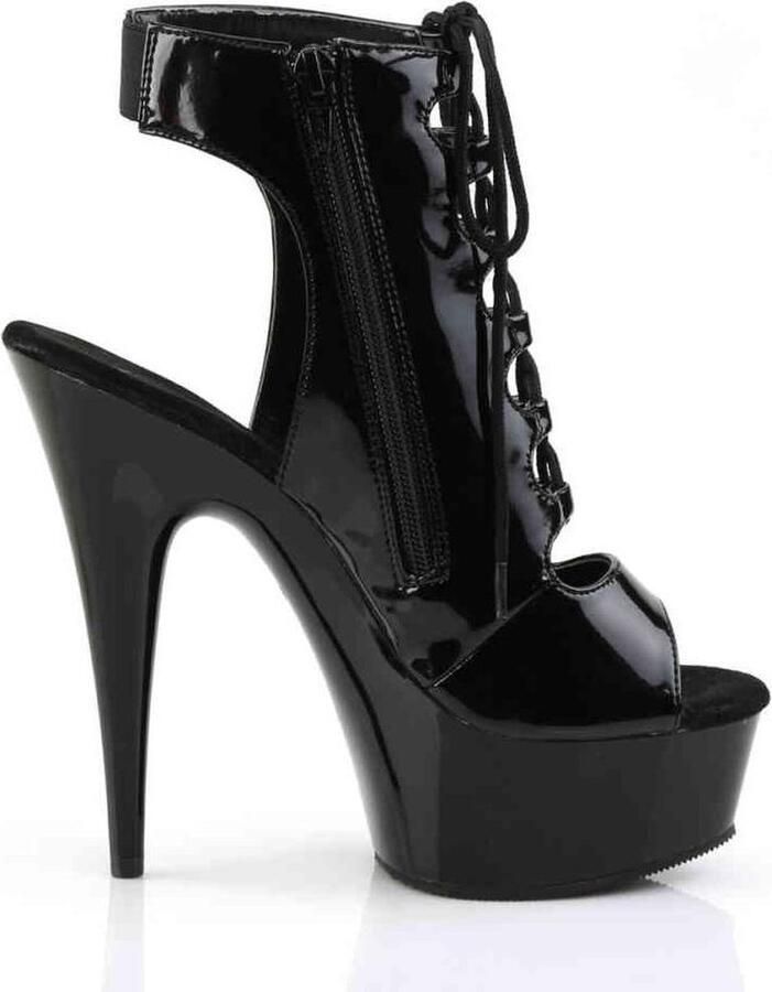 Pleaser Hoge hakken 35 Shoes DELIGHT 600 20 Zwart - Foto 3