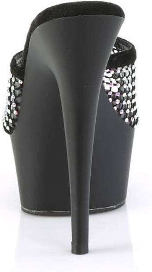 Pleaser Muiltjes met hak 39 Shoes DELIGHT 601 6RM Zwart - Foto 3