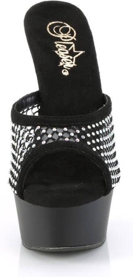 Pleaser Muiltjes met hak 39 Shoes DELIGHT 601 6RM Zwart - Foto 4