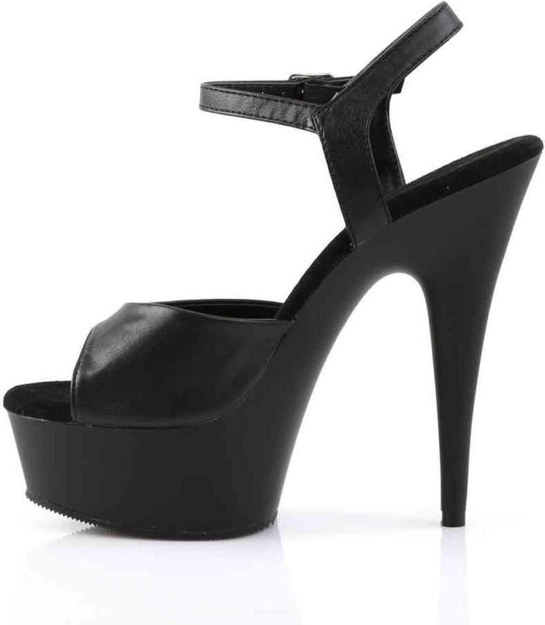 Pleaser Sandaal met enkelband 45 Shoes DELIGHT 609 Zwart - Foto 2