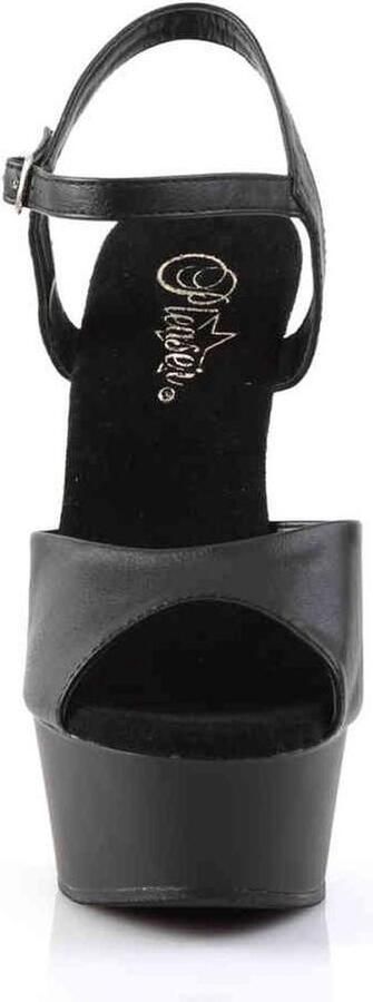 Pleaser Sandaal met enkelband 45 Shoes DELIGHT 609 Zwart - Foto 4