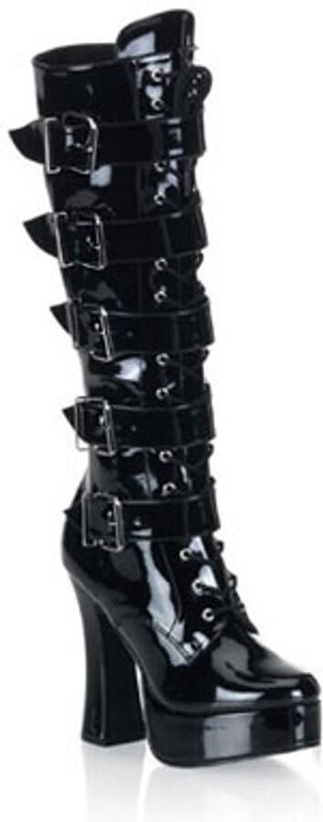 Pleaser ELECTRA2042 Kniehoge laarzen 44 Shoes Zwart