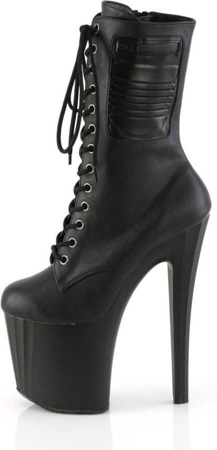 Pleaser ENCHANT-1040PK Plateau Laarzen Paaldans schoenen 35 Shoes Zwart - Foto 3
