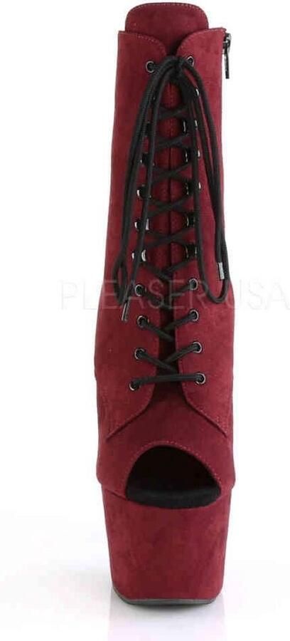 Pleaser Enkellaars 38 Shoes ADORE 1021FS Rood - Foto 3