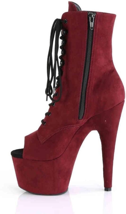 Pleaser Enkellaars 38 Shoes ADORE 1021FS Rood