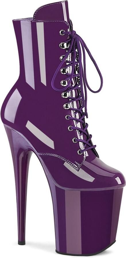 Pleaser FLAMINGO-1020 Plateau Laarzen 38 Shoes Paars - Foto 1