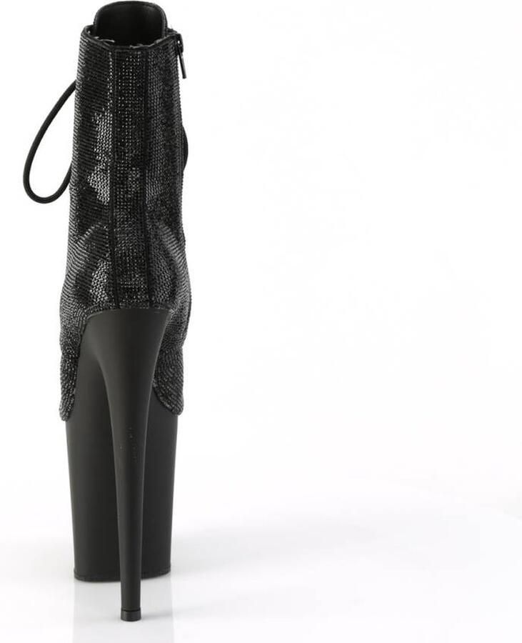 Pleaser FLAMINGO-1020RS Plateau Laarzen Paaldans schoenen 45 Shoes Zwart - Foto 3