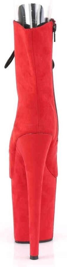 Pleaser Plateau Laarzen Paaldans schoenen 40 Shoes FLAMINGO 1021FS Paaldans schoenen Rood - Foto 5