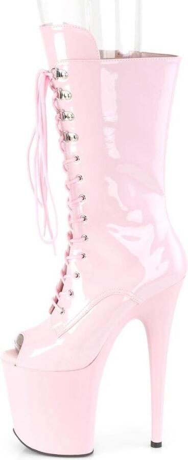 Pleaser Plateau Laarzen 42 shoes FLAMINGO 1051 Paaldans schoenen Roze