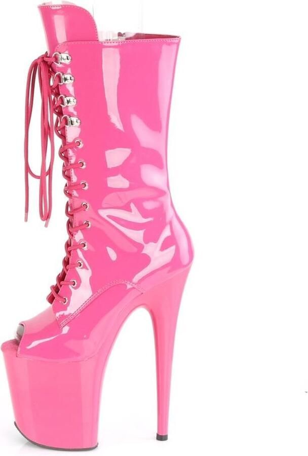Pleaser Plateau Laarzen 37 Shoes FLAMINGO 1051 Paaldans schoenen Roze