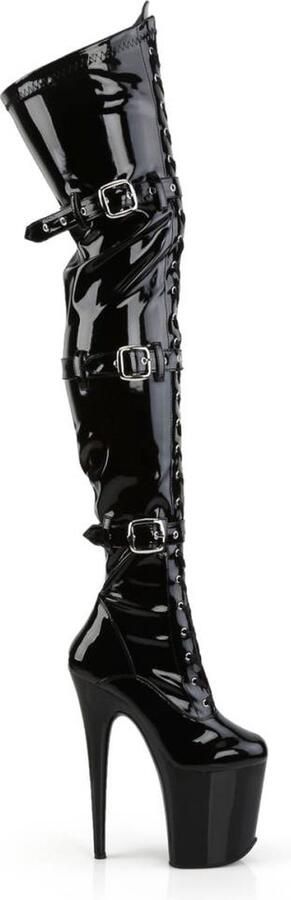 Pleaser FLAMINGO-3028 Plateau Overknee Laarzen 38 Shoes Roze - Foto 2