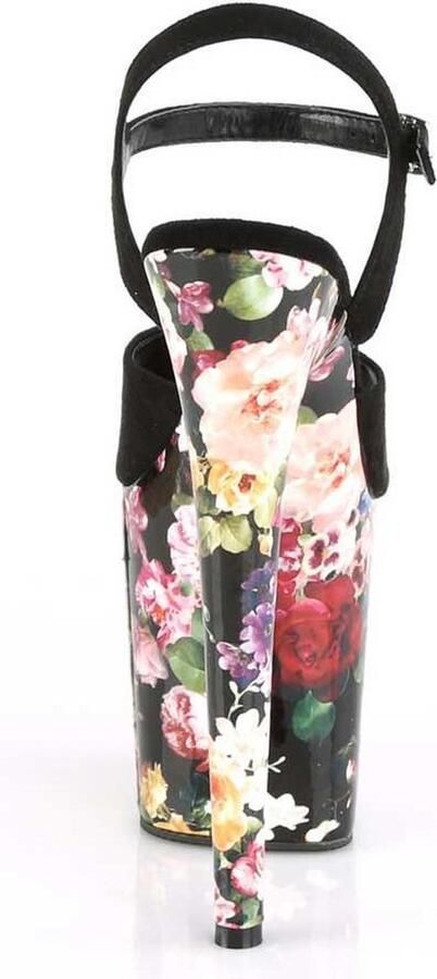 Pleaser Sandaal met enkelband Paaldans schoenen 38 Shoes FLAMINGO 809WR Paaldans schoenen Zwart Multicolours - Foto 4