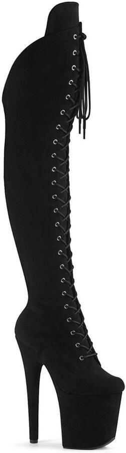 Pleaser FLAMINGO3014FS Plateau Overknee Laarzen Shoes