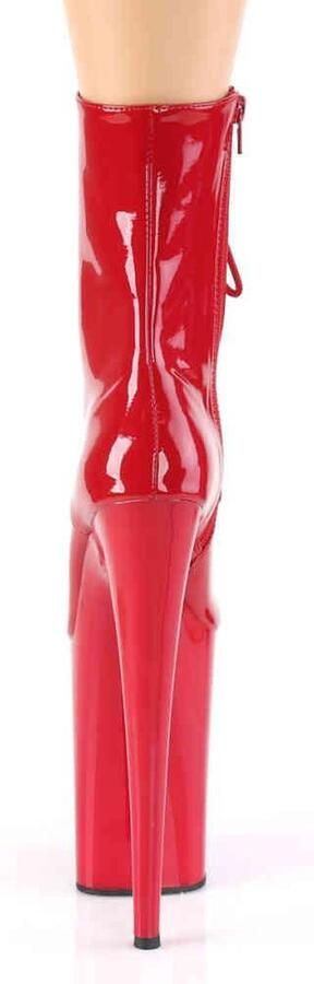 Pleaser Plateau Laarzen Paaldans schoenen 35 Shoes INFINITY 1020 Paaldans schoenen Rood - Foto 4