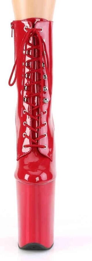 Pleaser Plateau Laarzen Paaldans schoenen 35 Shoes INFINITY 1020 Paaldans schoenen Rood - Foto 3